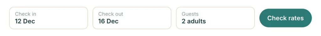 Booking bar block